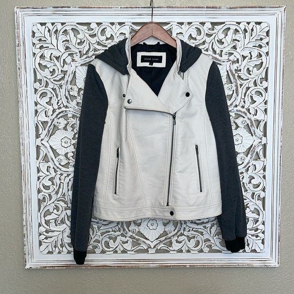 Black Rivet Jackets & Blazers - black rivet Moto jacket faux leather L